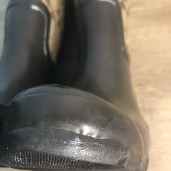 Authentic Coach Size 6 Knee High Rubber Jacquard Boots - Picture 11 of 16